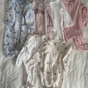 Assorted Baby Onesies Set